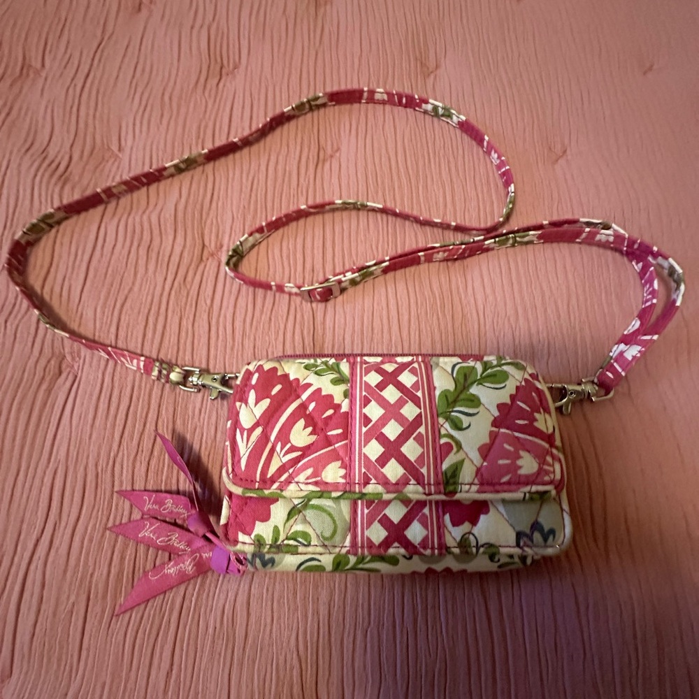 Vera Bradley All-In-One Crossbody Mini Bag in Julep Tulip